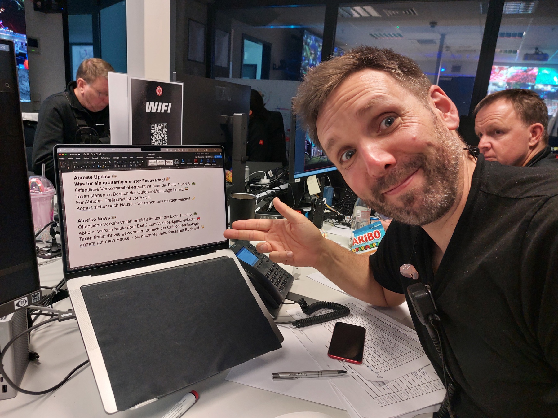 Heiner Schiemann Charakterbild aus dem Betrieb