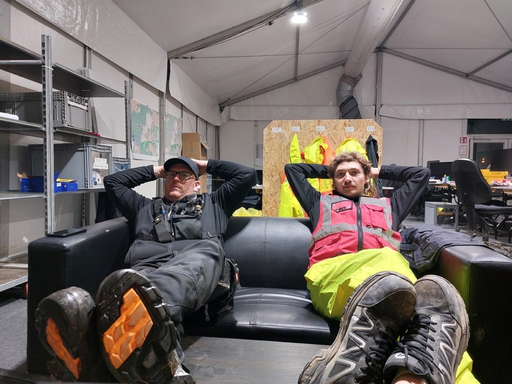 Tobias und Yorrick zusammen